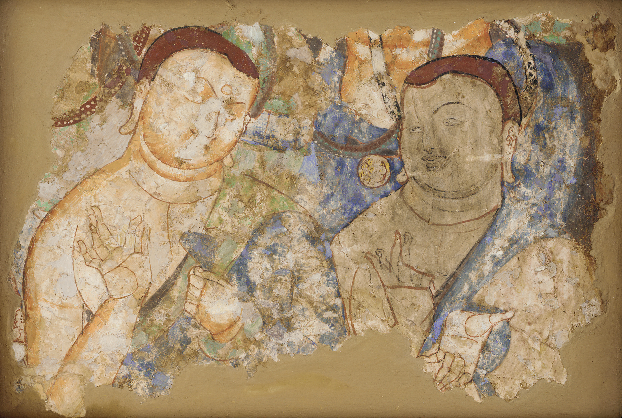 Unidentified, Two Monks Conversing