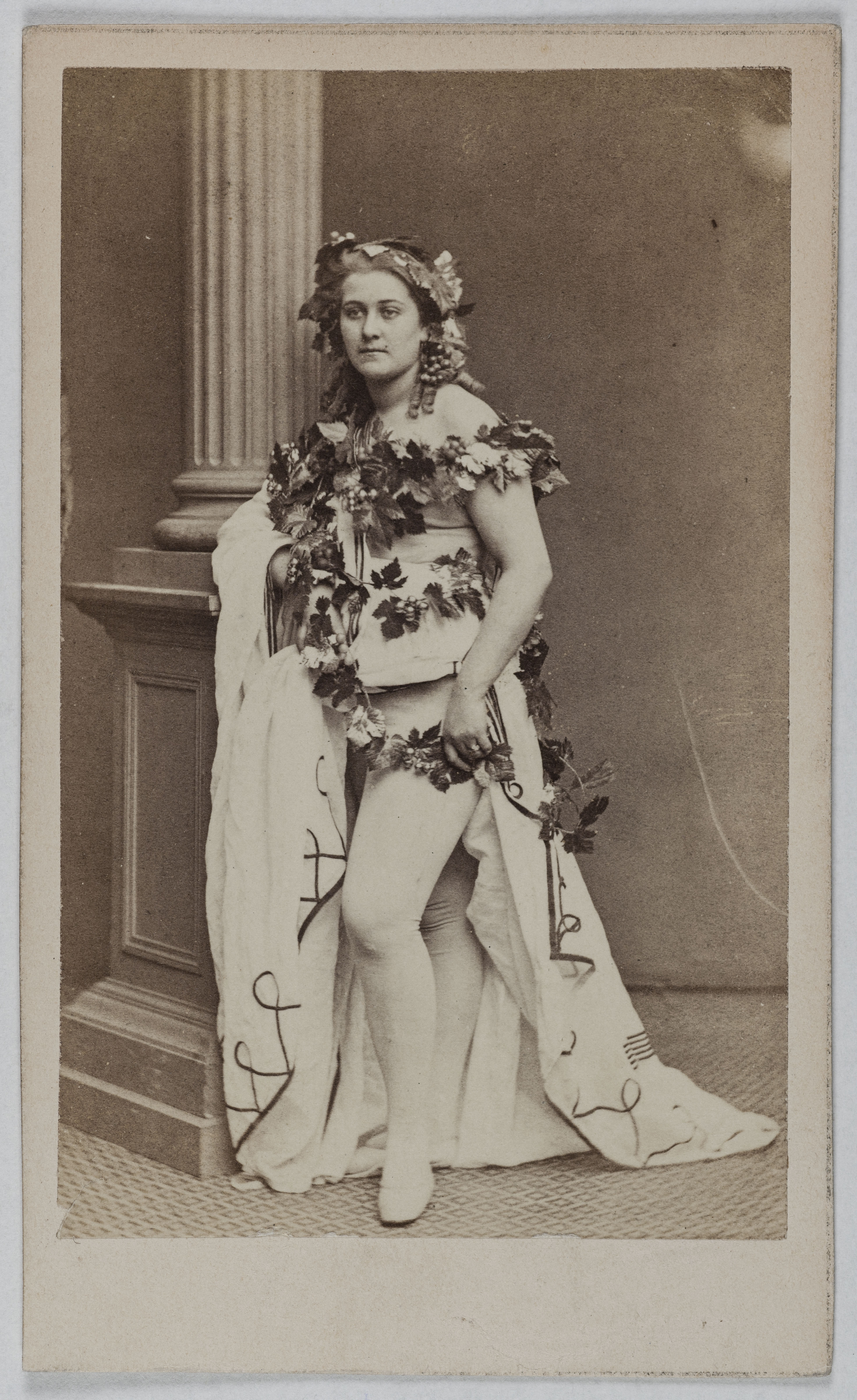 Anonyme, Portrait de Fantine, (danseuse)