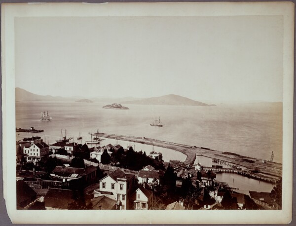 Carleton Watkins, [The Golden Gate from Telegraph Hill, S.F.]