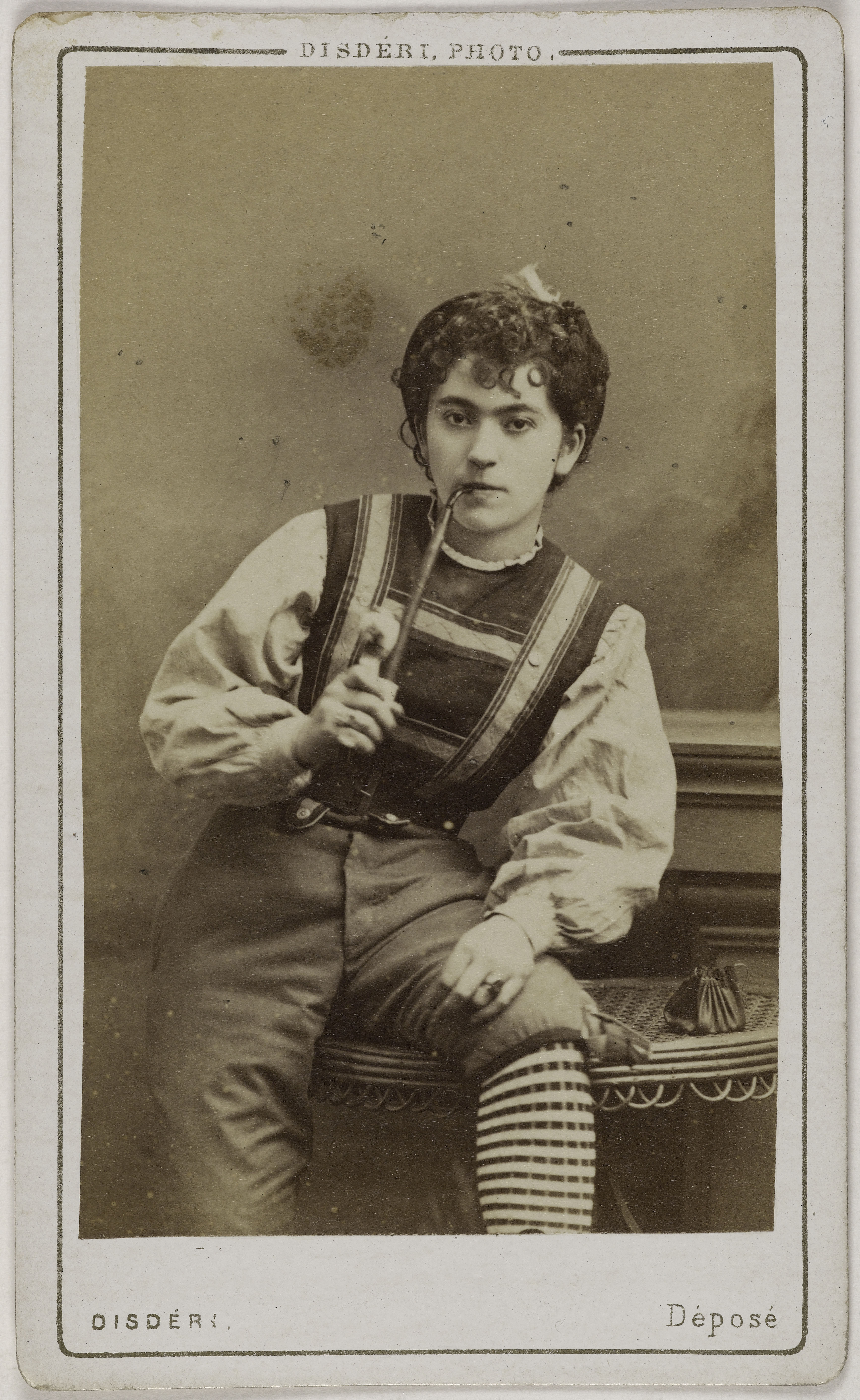 Disderi & Cie, Portrait de Marguerite Debreux (actrice)