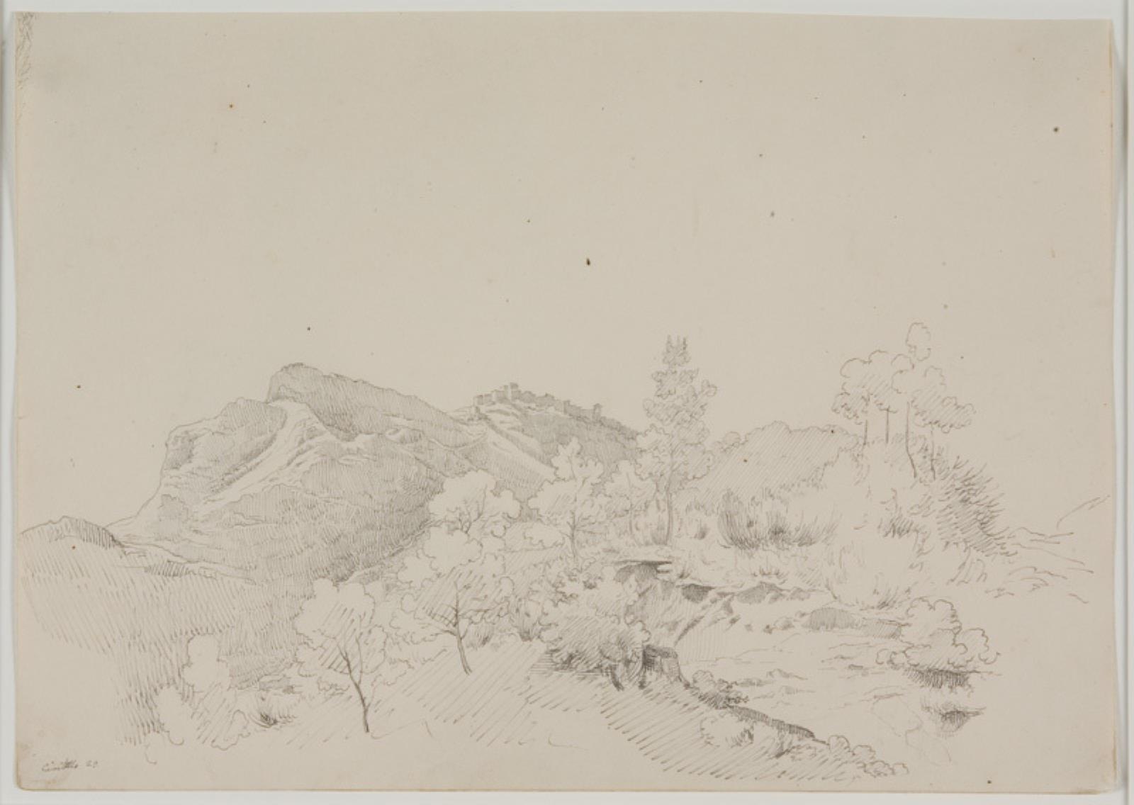 Ditlev Blunck, Udsigt mod Civitella
