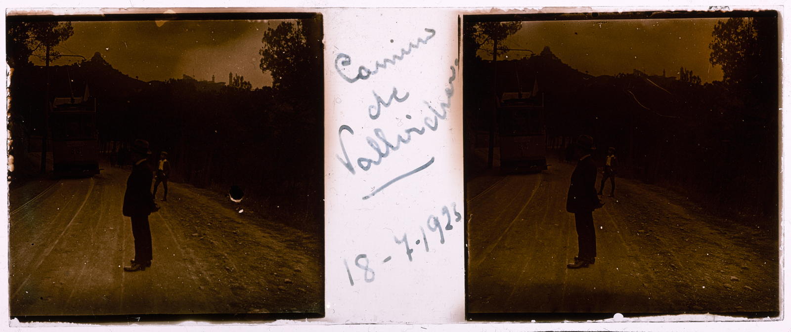Desconegut, Camino de Vallvidrera