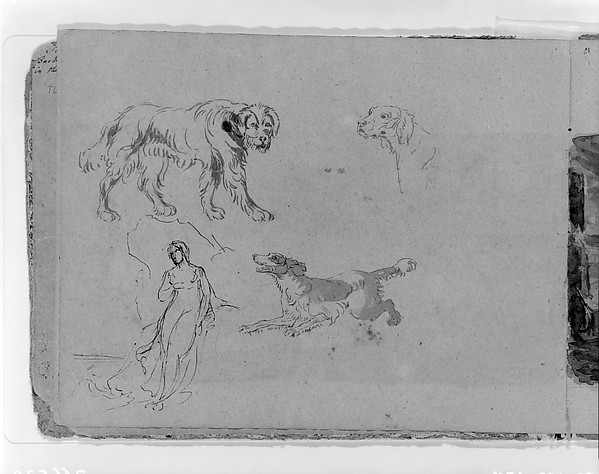 Thomas Sully, (From Sketchbook)