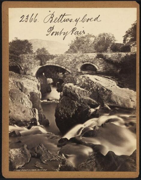 Francis Frith, Bettwys y Coed.  Ponty Pair