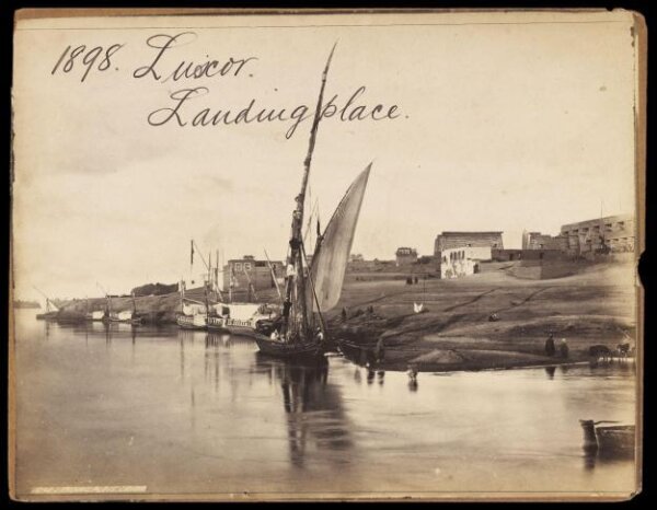 Francis Frith, Luxor.  Landing Place