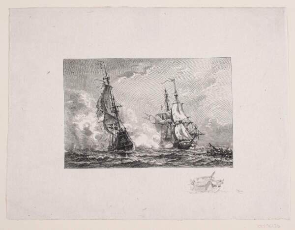 F. Hendriksen, Titelbillede til H. Drachmann, "Peder Todenskjold"