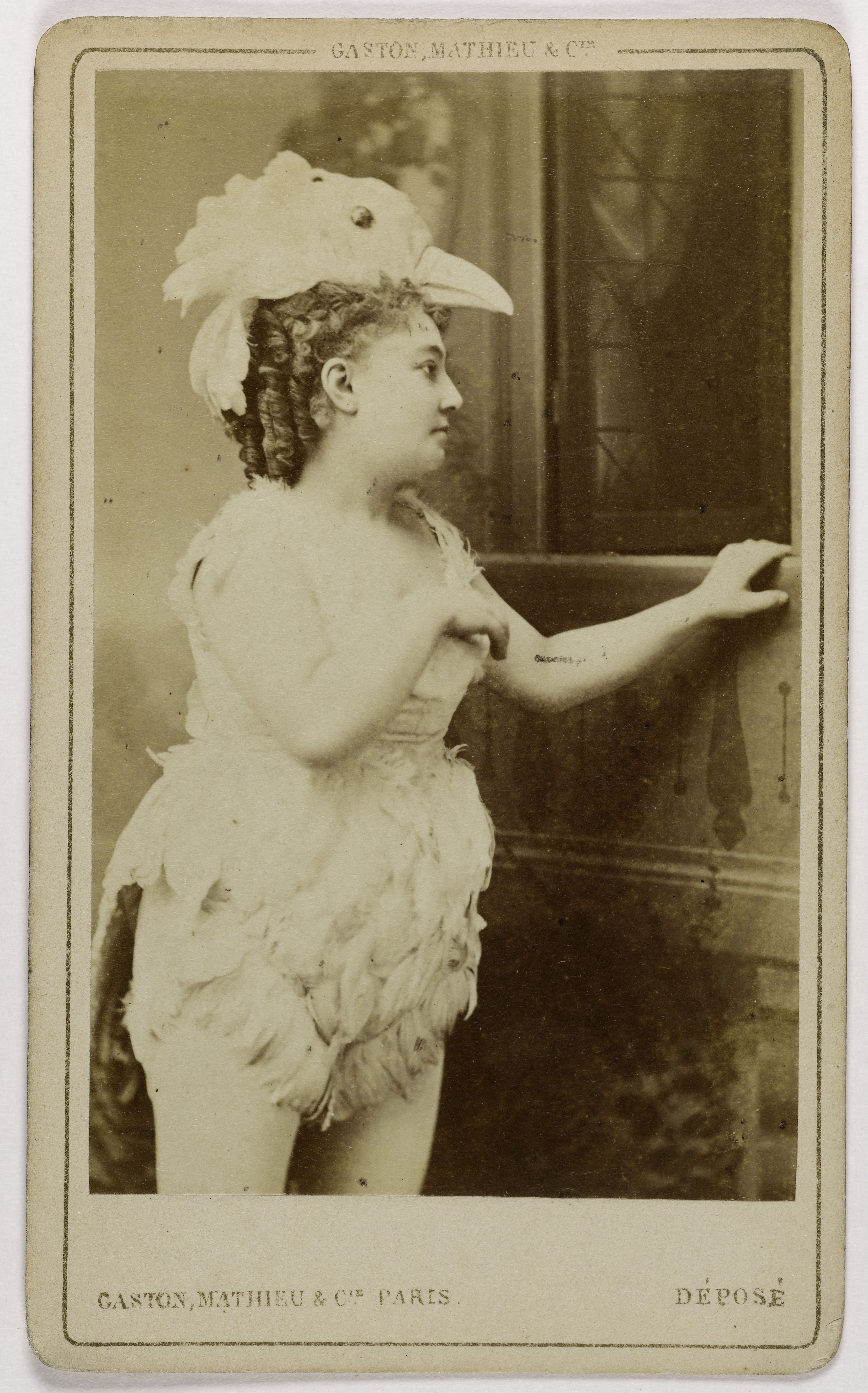 Mathieu & Cie Gaston, Portrait de Blangy (danseuse)