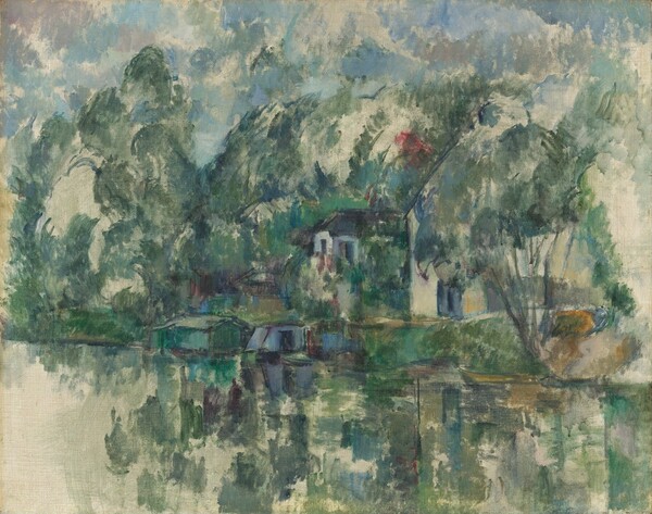 Paul Cezanne, At the Water's Edge