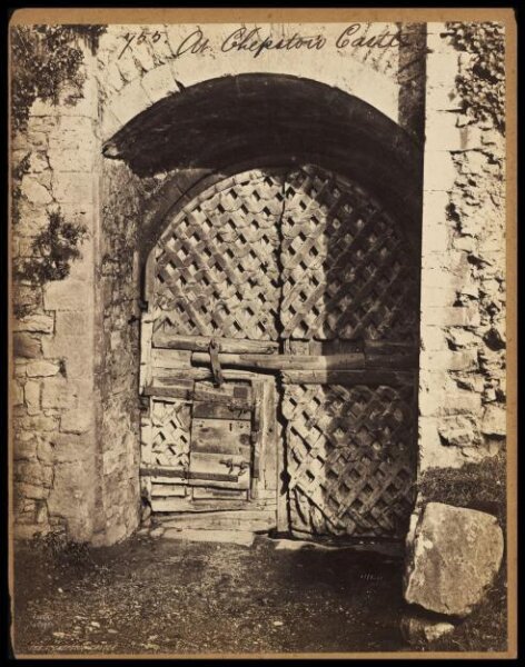Francis Frith, At Chepstow Castle