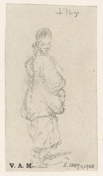 George Chinnery, A standing boatwoman