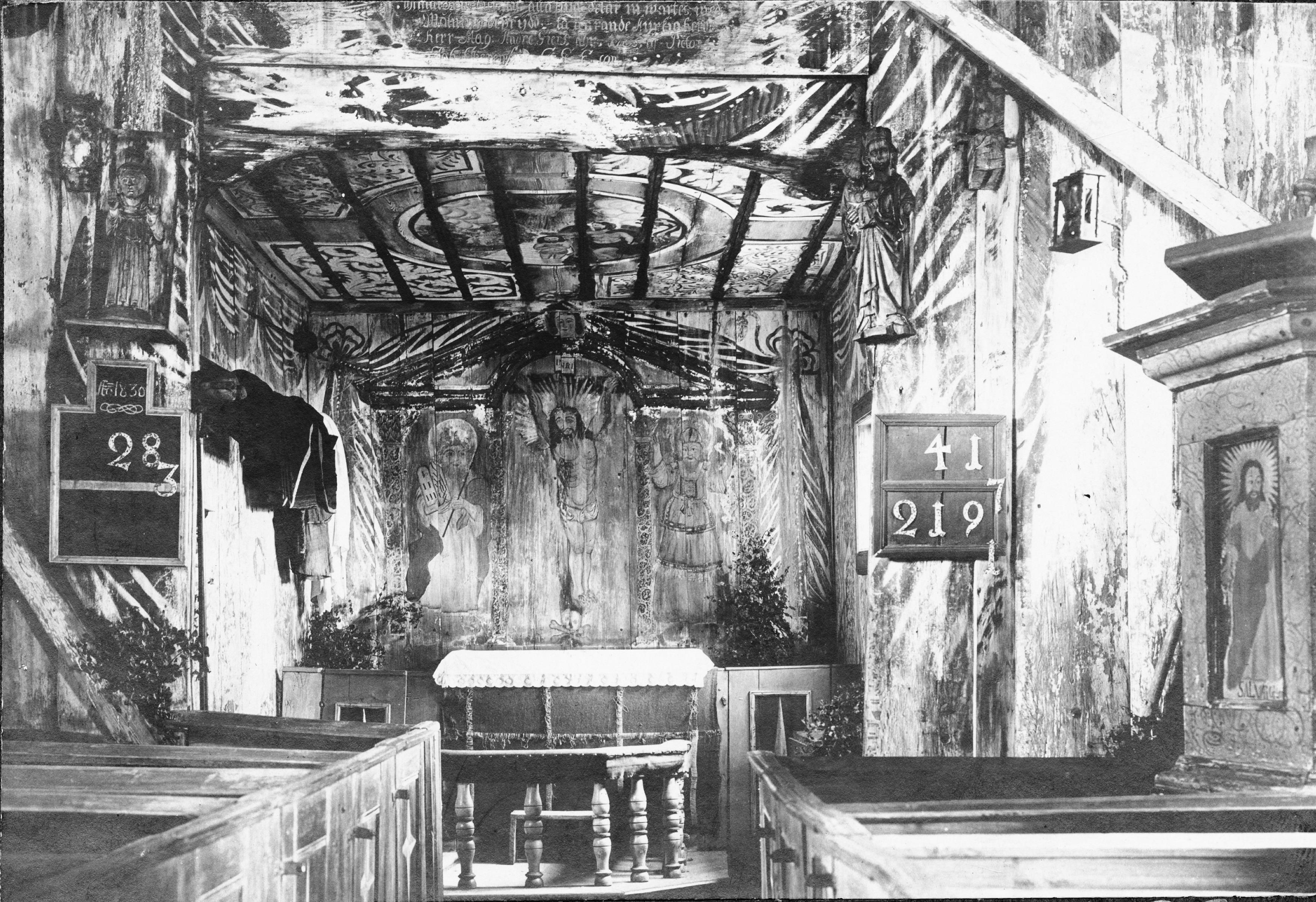 Gustaf Ewald, Sandhult, Hedareds Stavkyrka