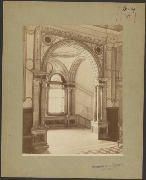 Carlo Naya, St. John the Evangelist (Upper Floor Landing)