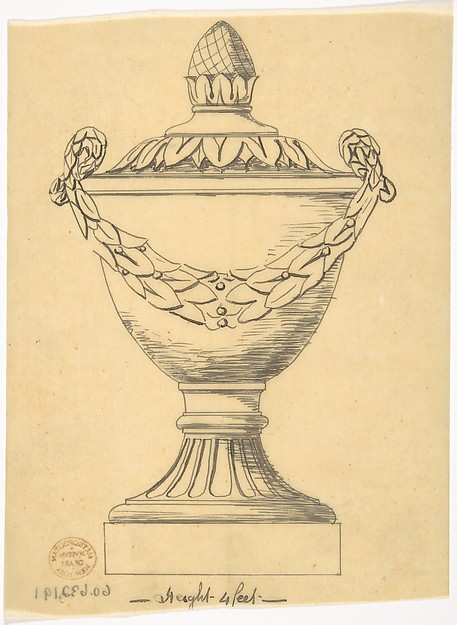 Anonymous, British, 19th century, Classical Vase
