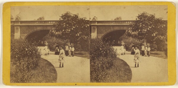 Edward and Henry T. Anthony & Co., Central Park. (New York.) Bridge Near The Arsenal.