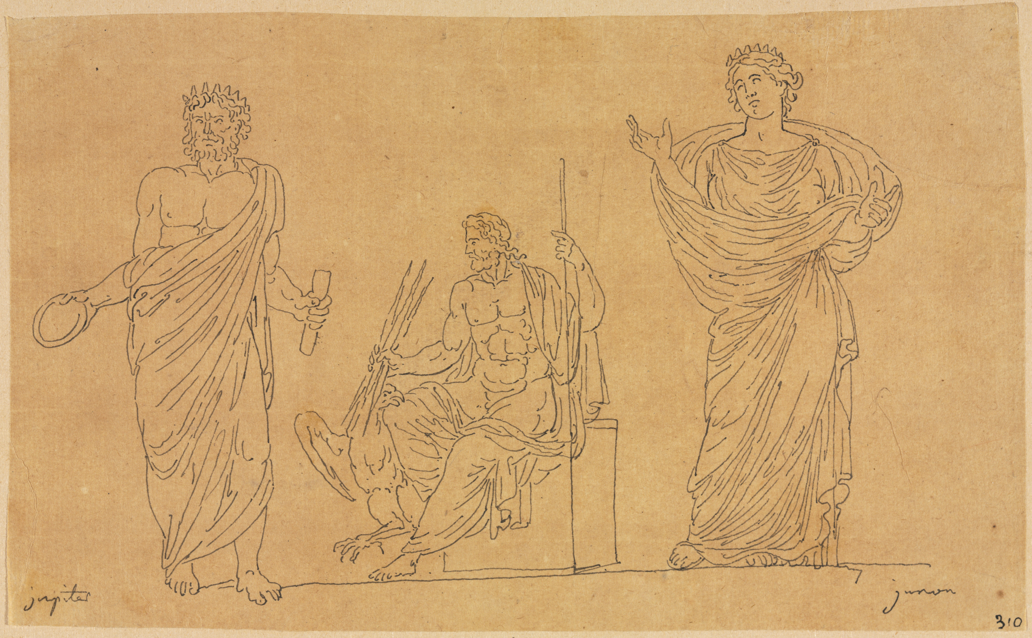 Jacques-Louis David, Gods and Goddess