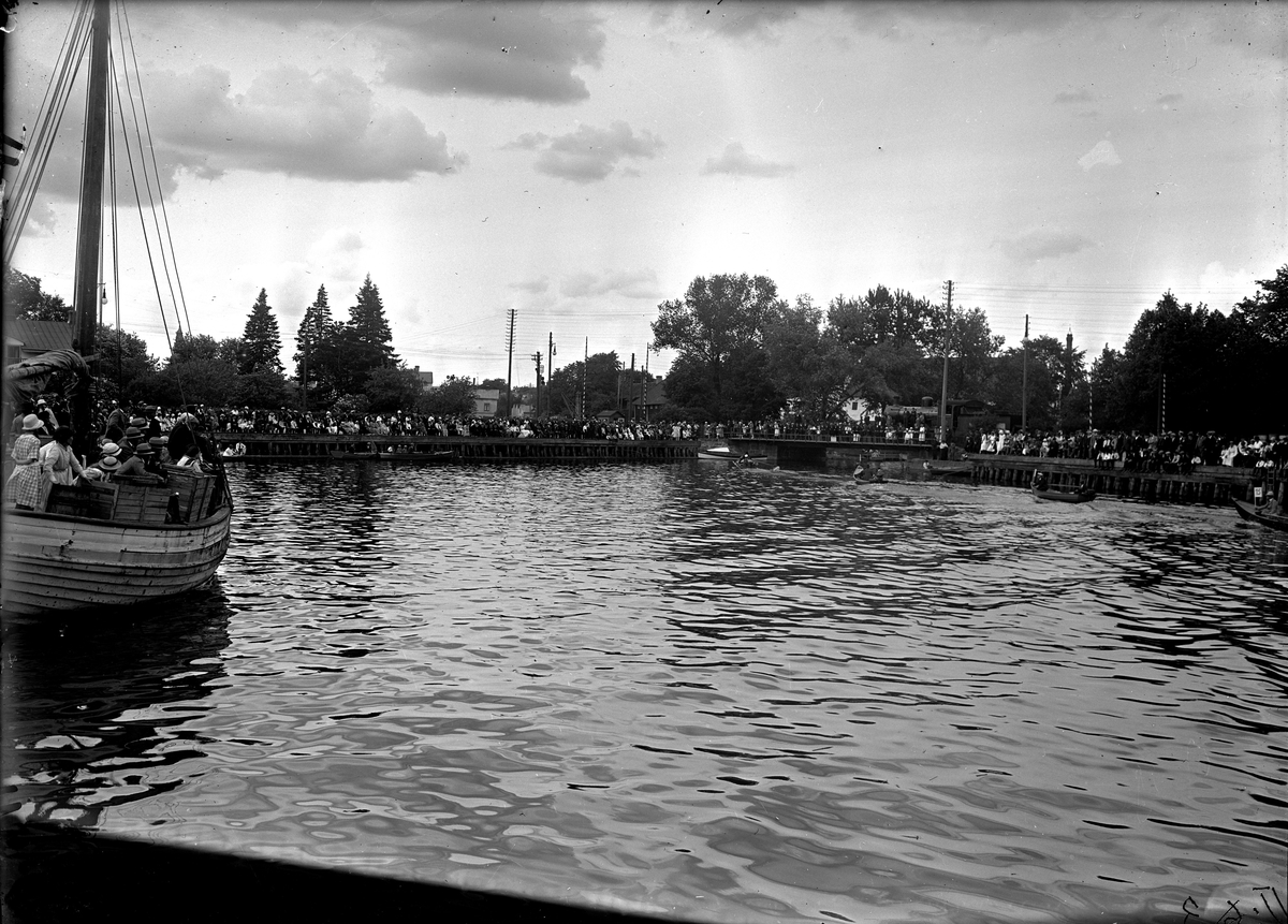 Ellert Johan Viktor Sörman, The Harbour 1922. Photographer E Sörman.