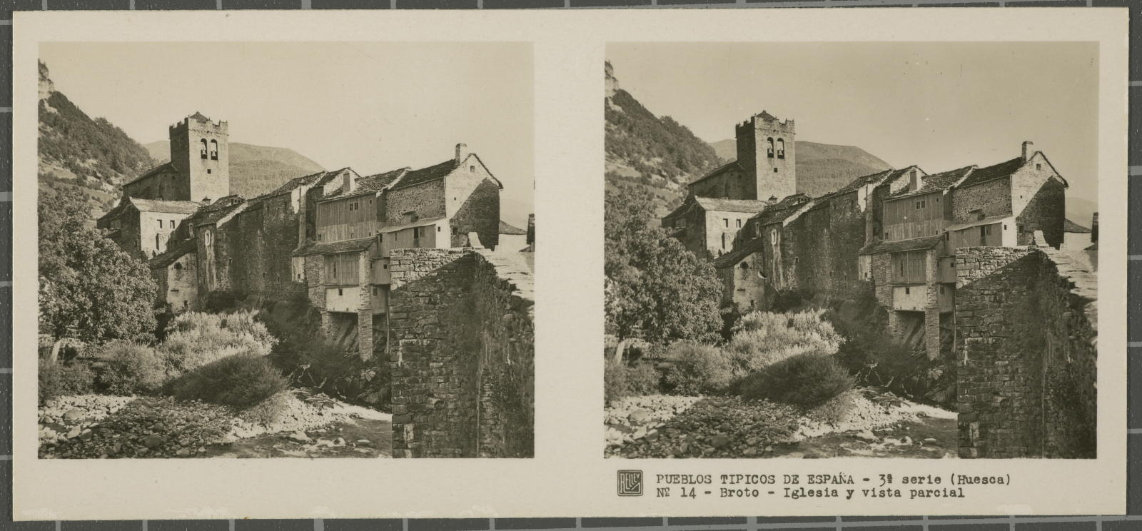 Desconegut, Pueblos típicos de España (Huesca)