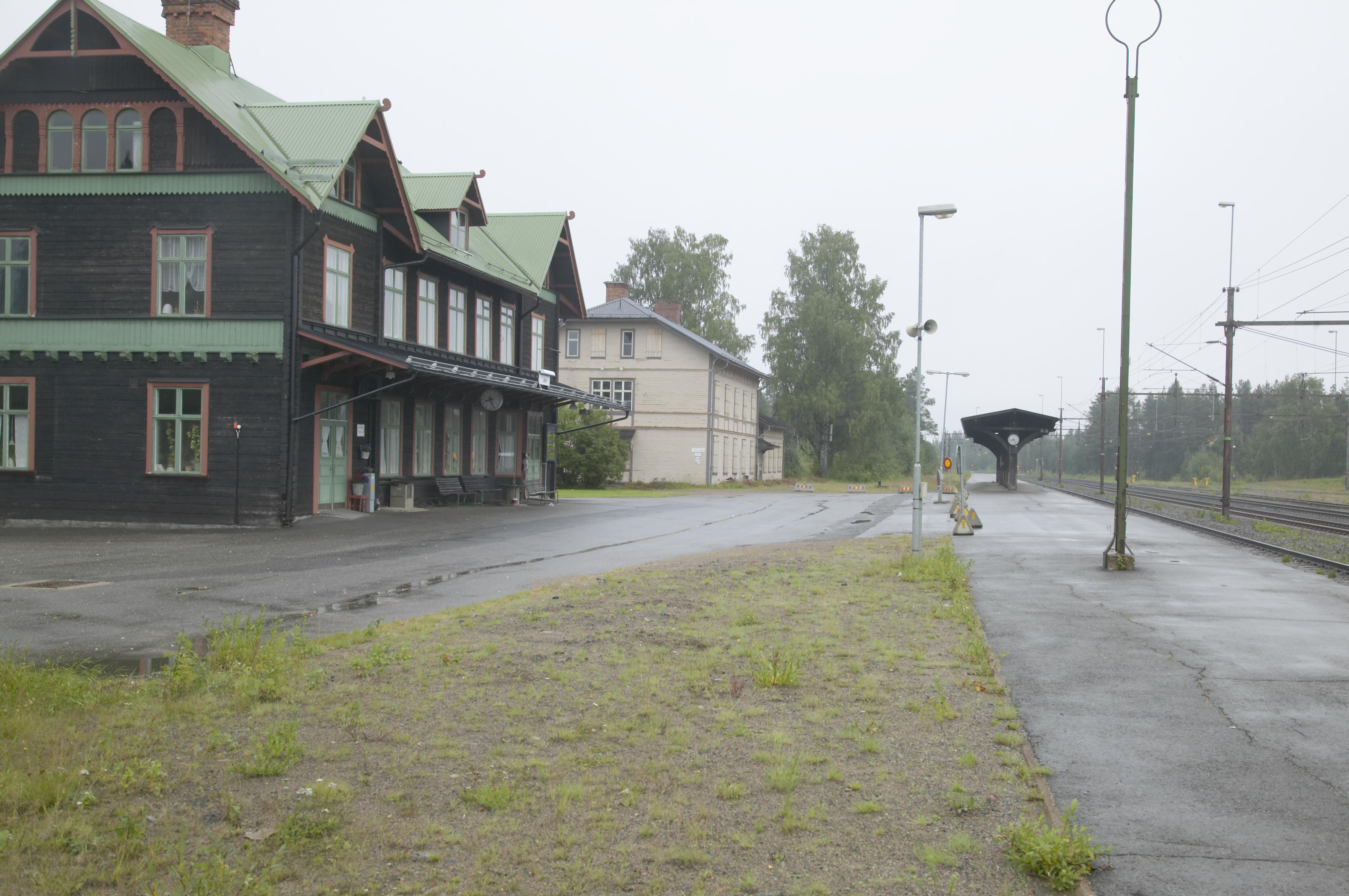 Bengt A Lundberg, Stationshuset i Jörn