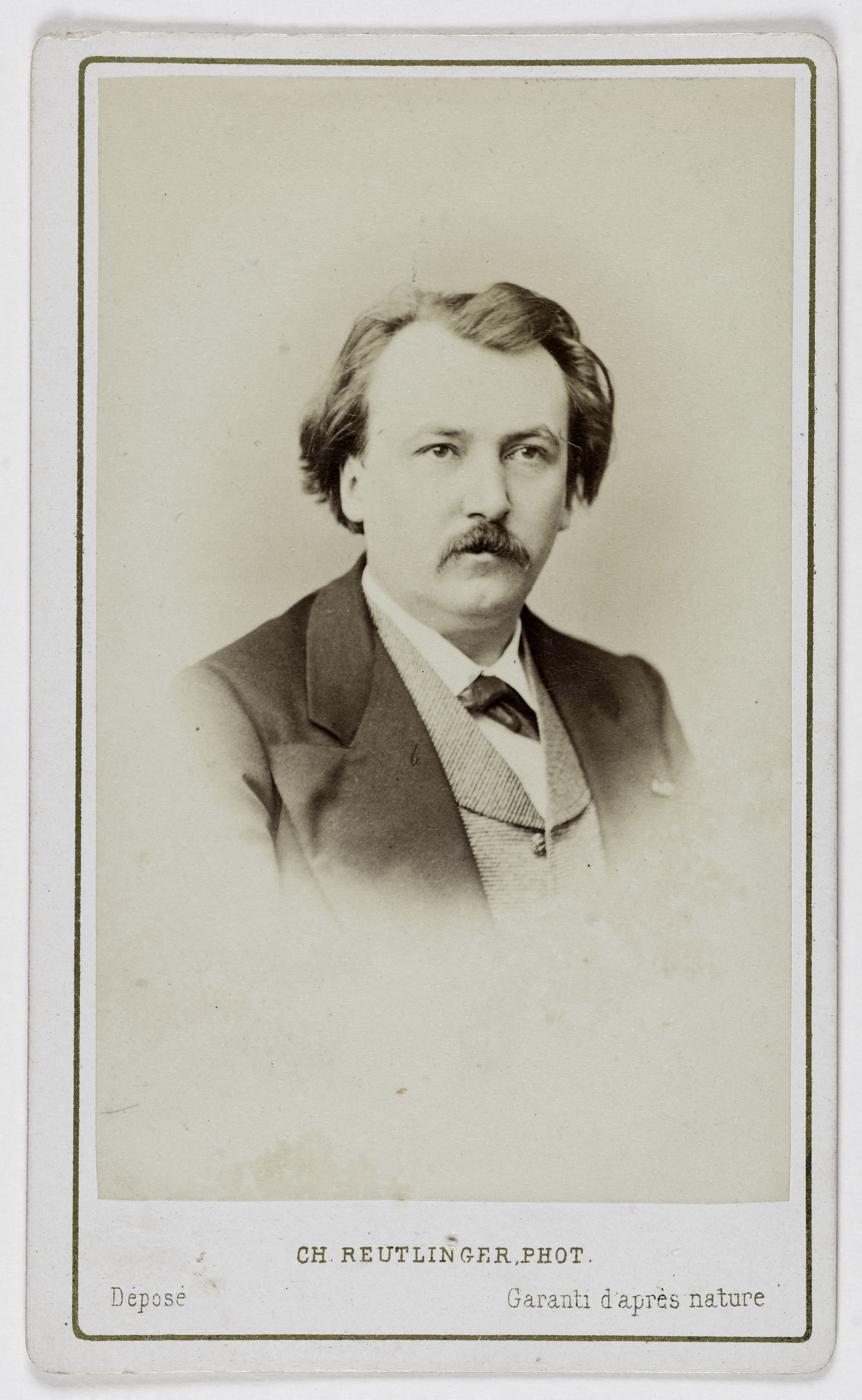 Charles Reutlinger, Portrait de Gustave Doré (1833-1883), (dessinateur, peintre)