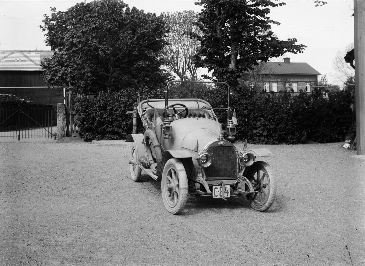 Skötsner-Edhlund, Bil av märket Opel från 1912, Östhammar, Uppland