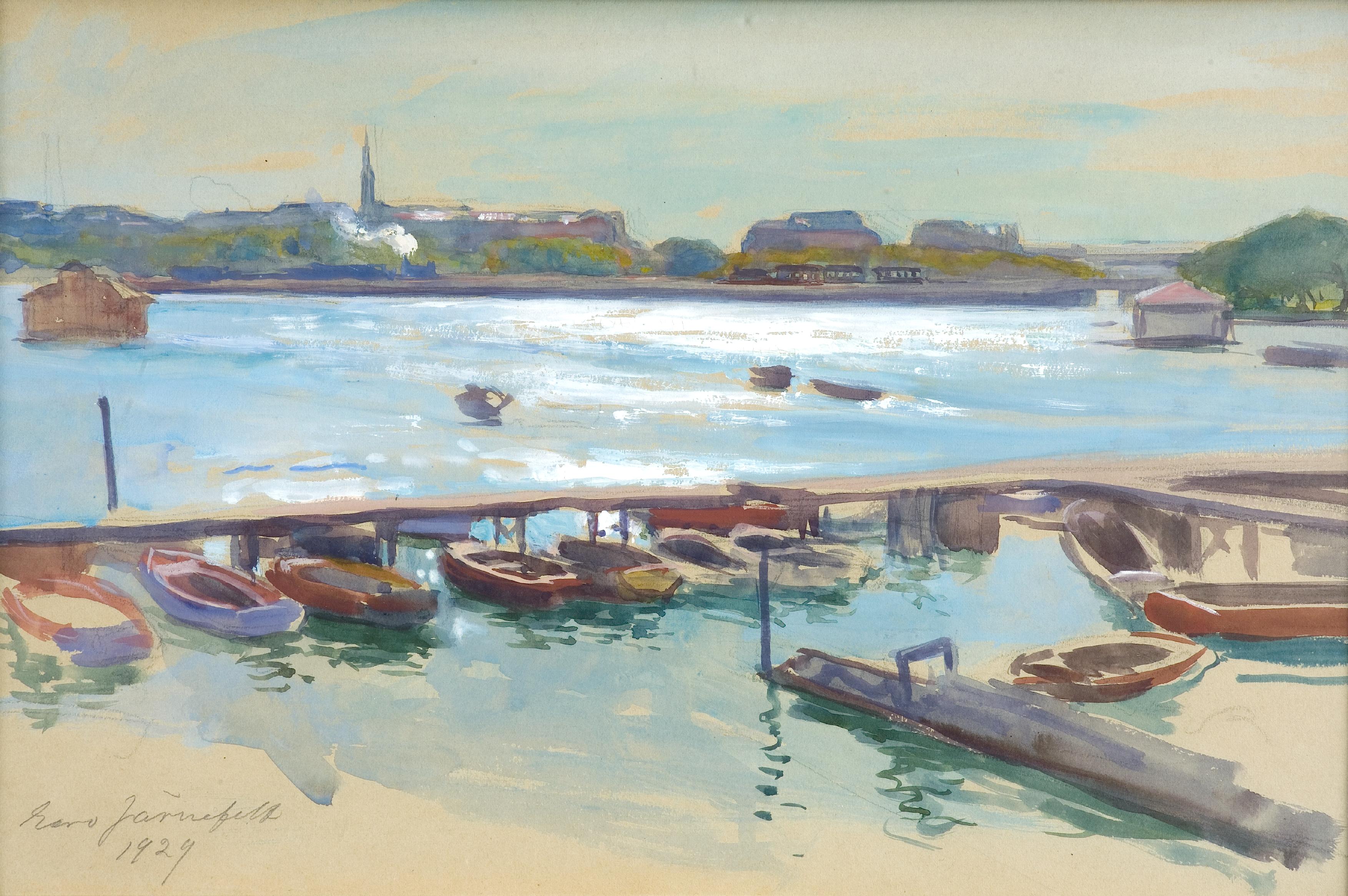 Eero Järnefelt, Eläintarhanlahti
