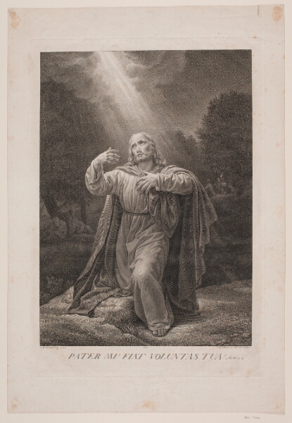 J.F. Clemens, Kristus i Gethsemane have