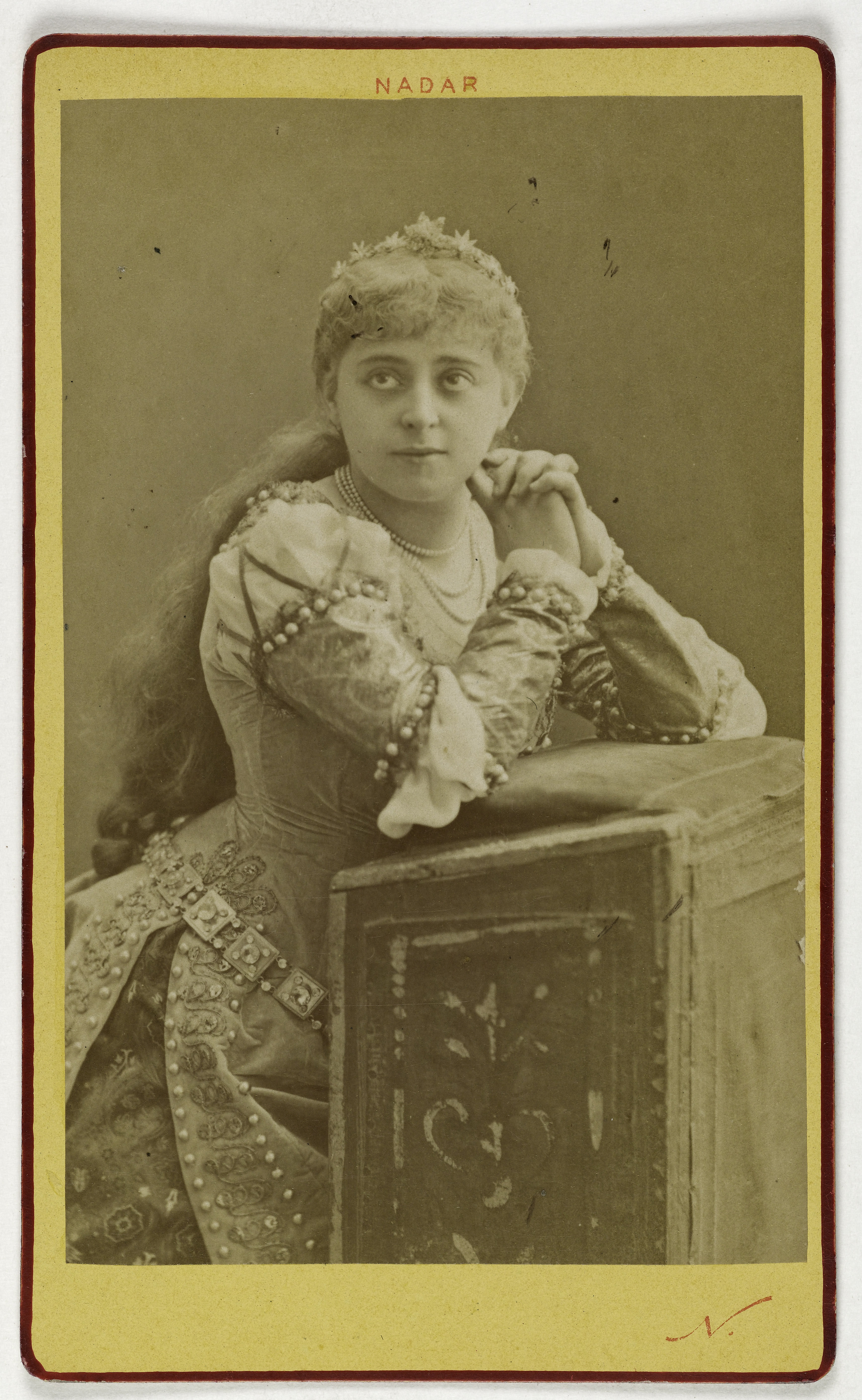 Atelier Nadar, Portrait de Marie Heilbron (épouse de monsieur de la Panouse, 1849-1886, actrice)