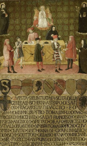 anonymous, Office of the Tax Administration (Biccherna) of Siena