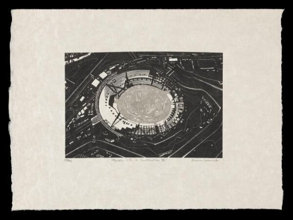 Anne Desmet, Olympic Site in Construction III