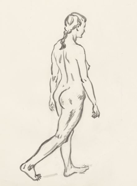 J Wetselaar-Whittaker, Walking female figure