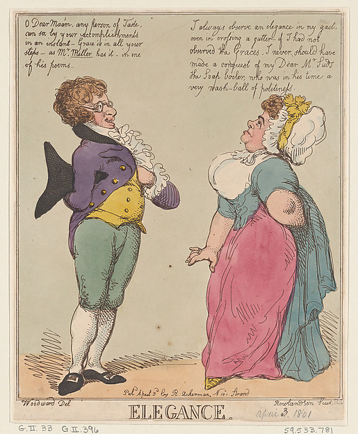 Thomas Rowlandson, Elegance