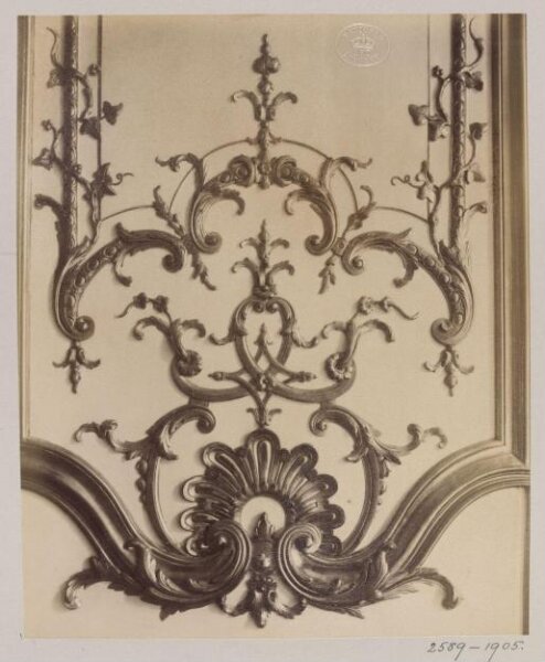 Atget, Jean-Eugène-Auguste, Ornamental detail, Austrian Embassy, Paris, France