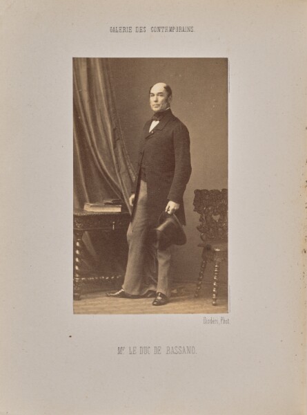 André Adolphe-Eugène Disdéri, The Duke of Bassano