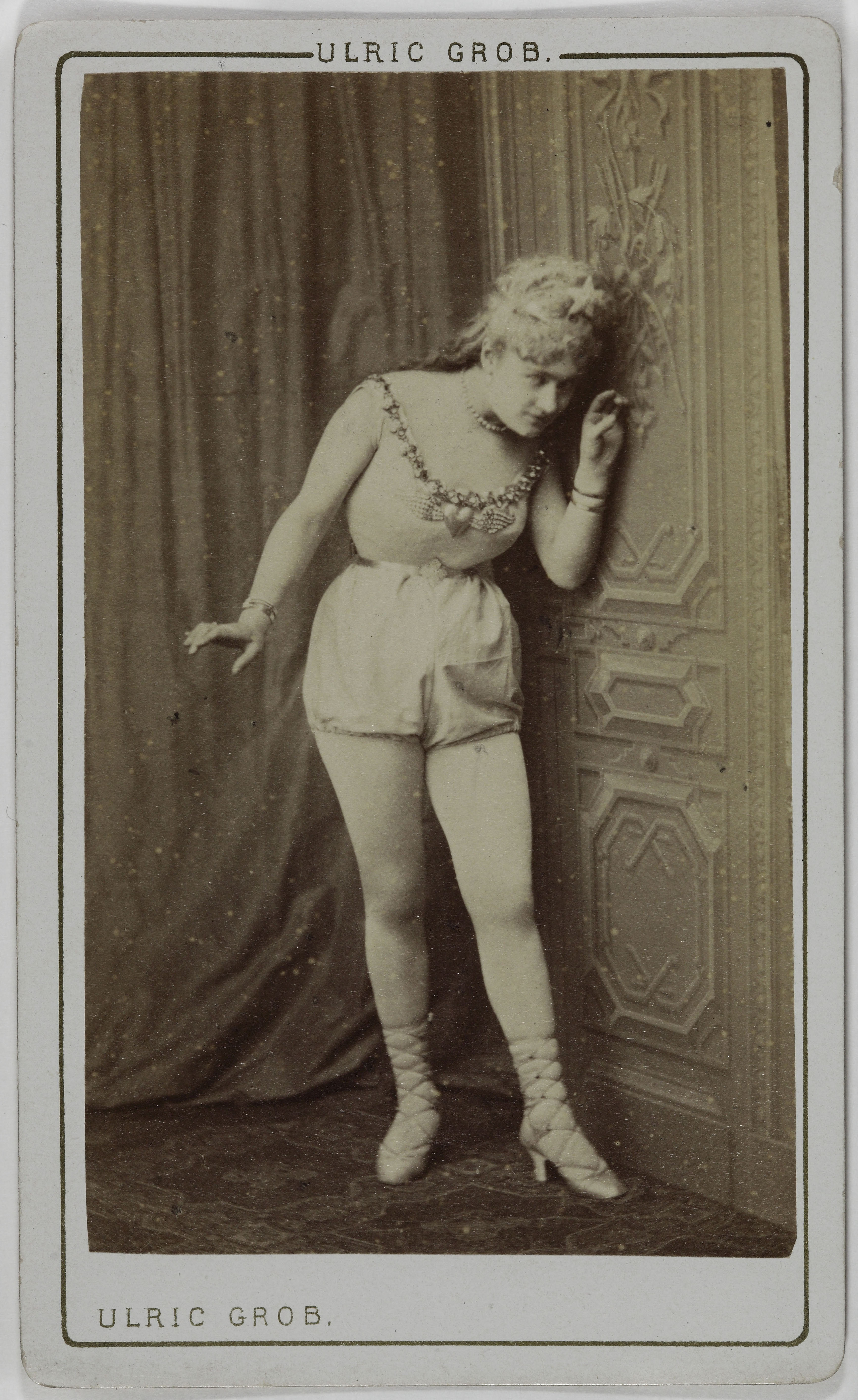 Ulric Grob, Portrait d'Angèle, (actrice)