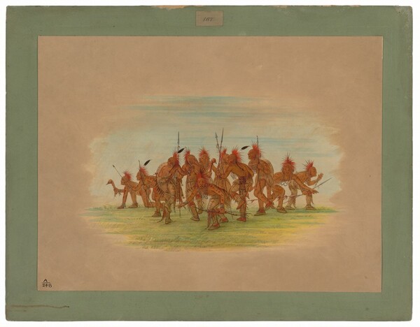 George Catlin, Discovery Dance - Saukie