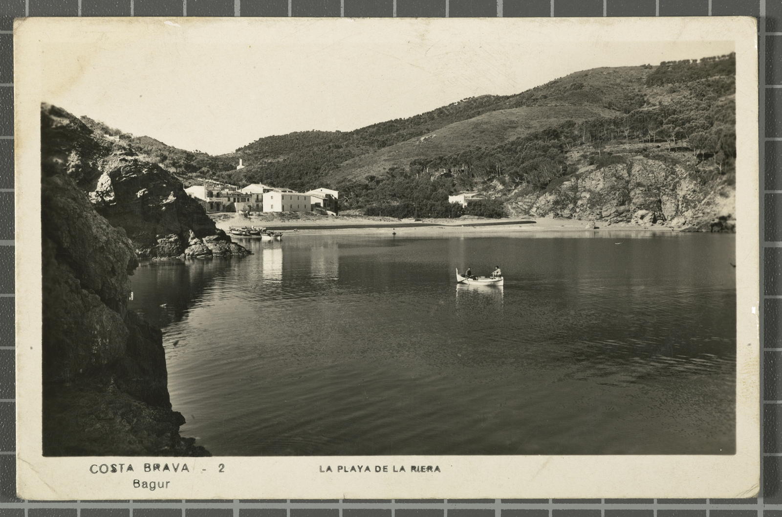 Desconegut, Costa Brava - 2. Bagur. Playa de la Riera