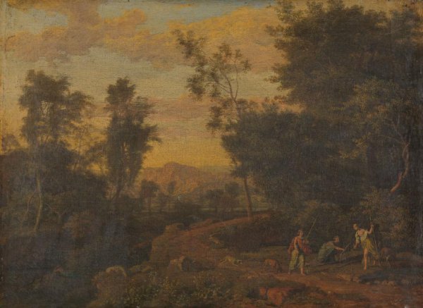 Abraham Genoels, Diana and Her Nymphs Hunting