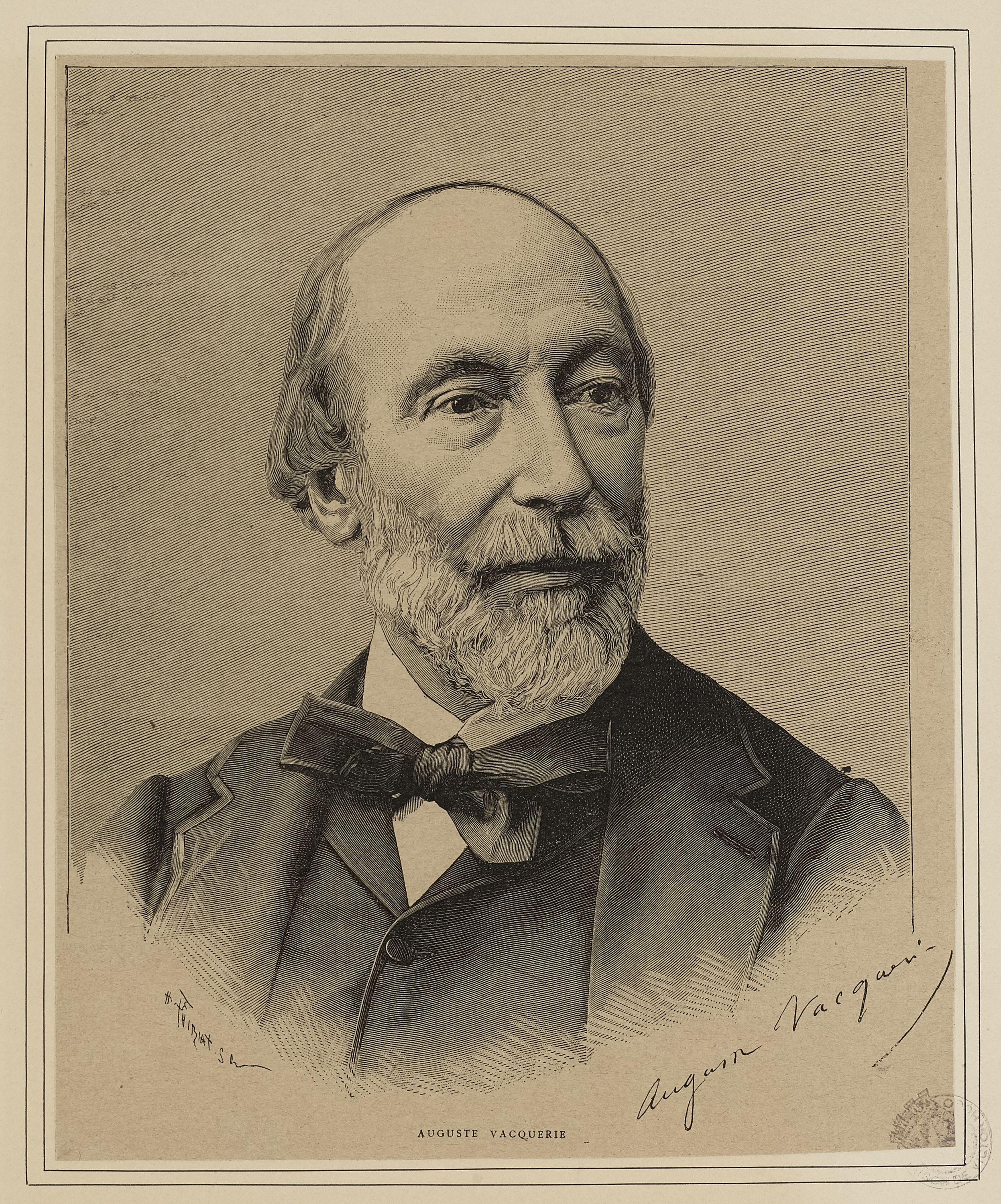 Henri Thiriat, Auguste Vacquerie