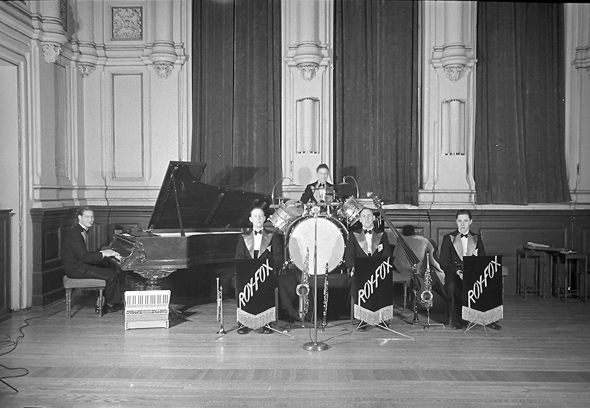 Anders Beer Wilse, Prot: Roy Fox jassband 9/12
