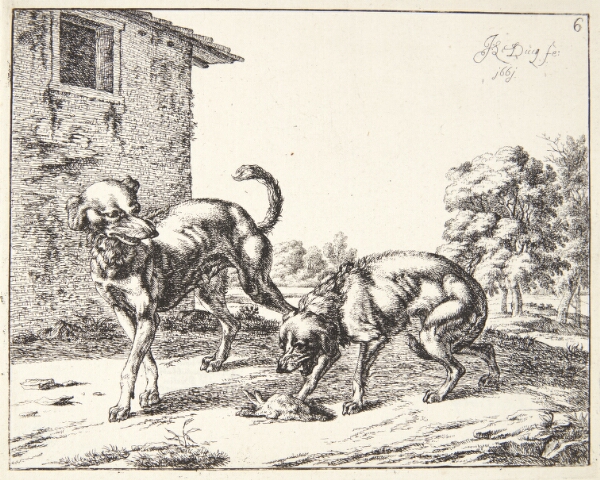 Johan le Ducq, En jaloux hund