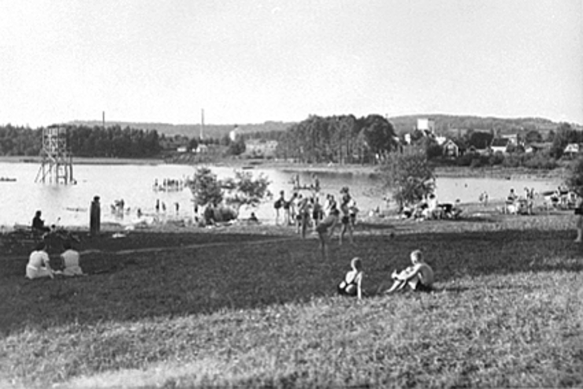 Anno Domkirkeodden, BADELIV PÅ ODDEN, STUPETÅRNET I ROSENLUNDSVIKA MO LILLEBEKKEN, HEDMARKSMUSEET OG DOMKIRKEODDEN