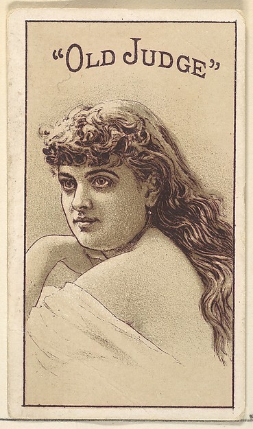 Goodwin & Company, Actress from the Old Judge series (N167) for Old Judge Cigarettes