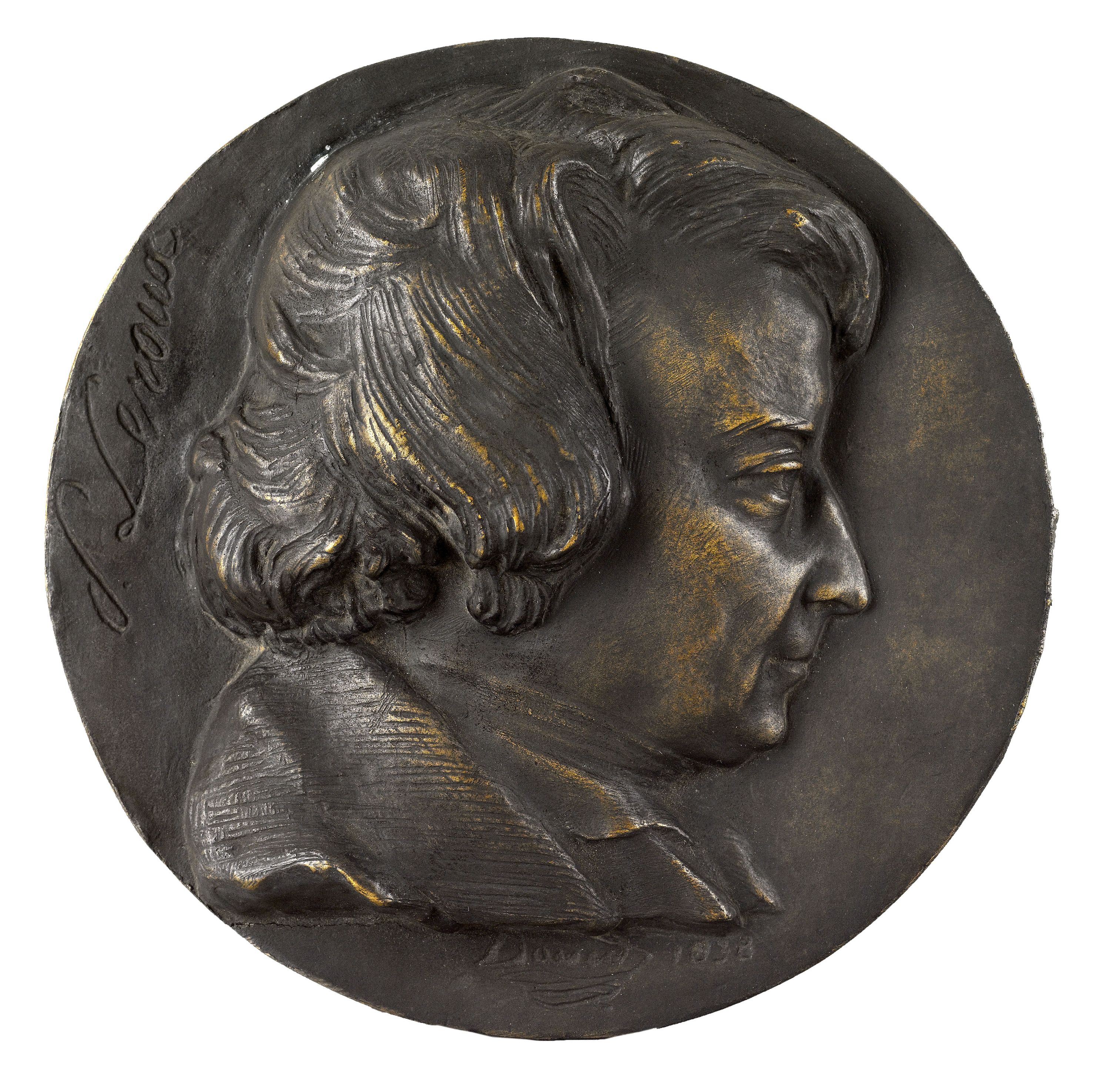 David d'Angers, Portrait de Pierre Leroux (1797-1811), philosophe et publiciste