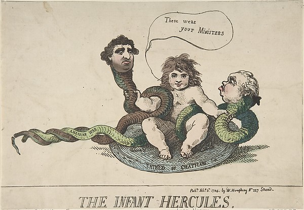 Thomas Rowlandson, The Infant Hercules