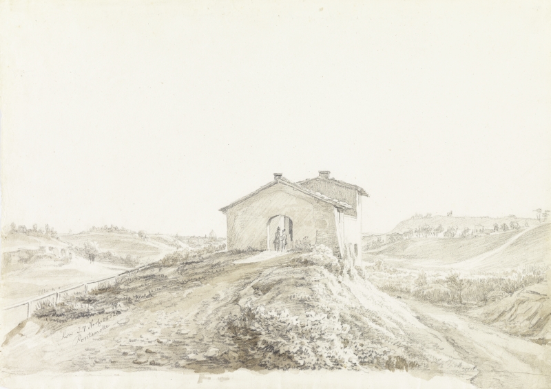 August Matthias (autor) Hagen, Ponte Molle