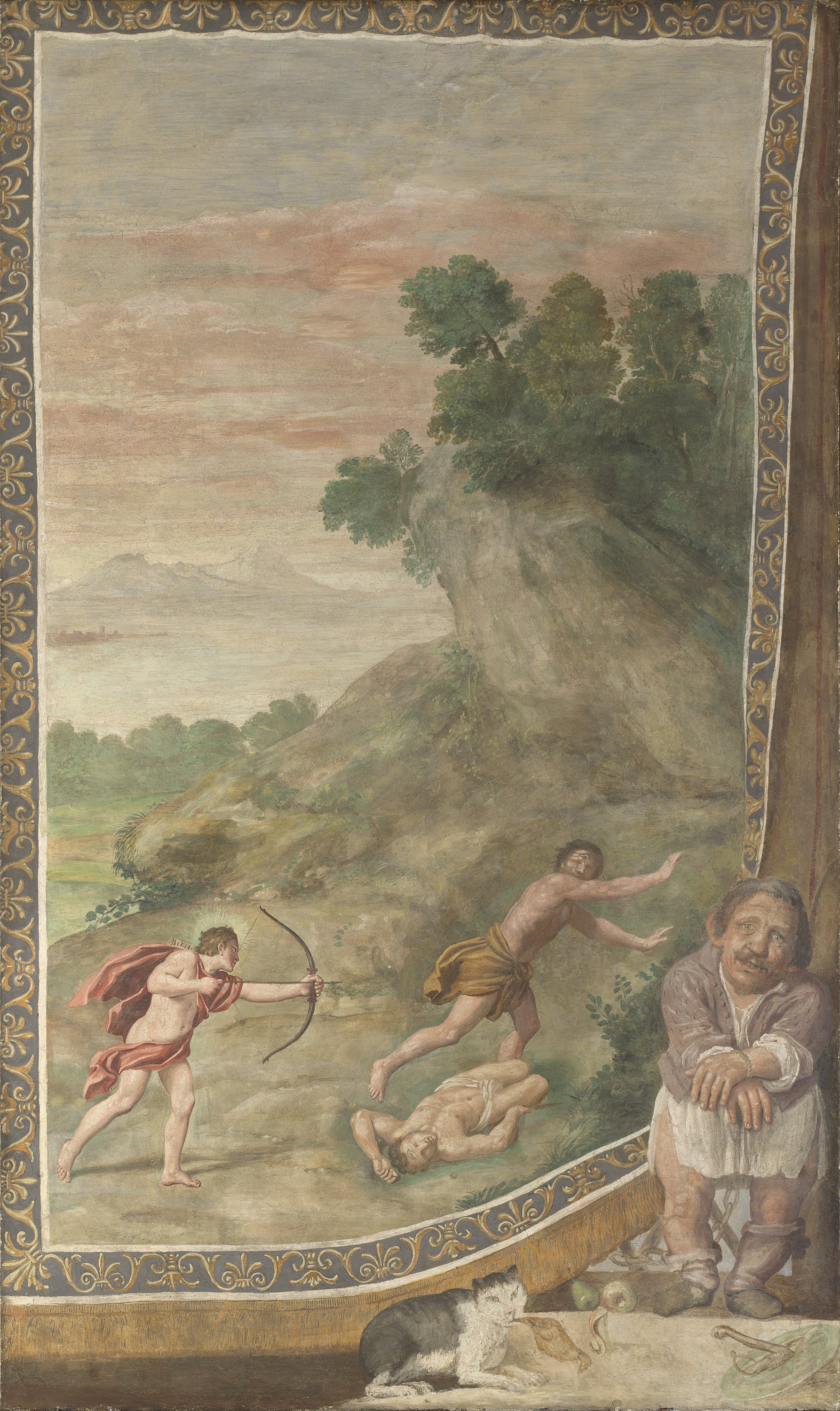 Domenichino, Apollo killing the Cyclops