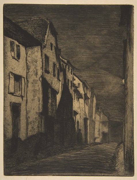 James McNeill Whistler, Street at Saverne