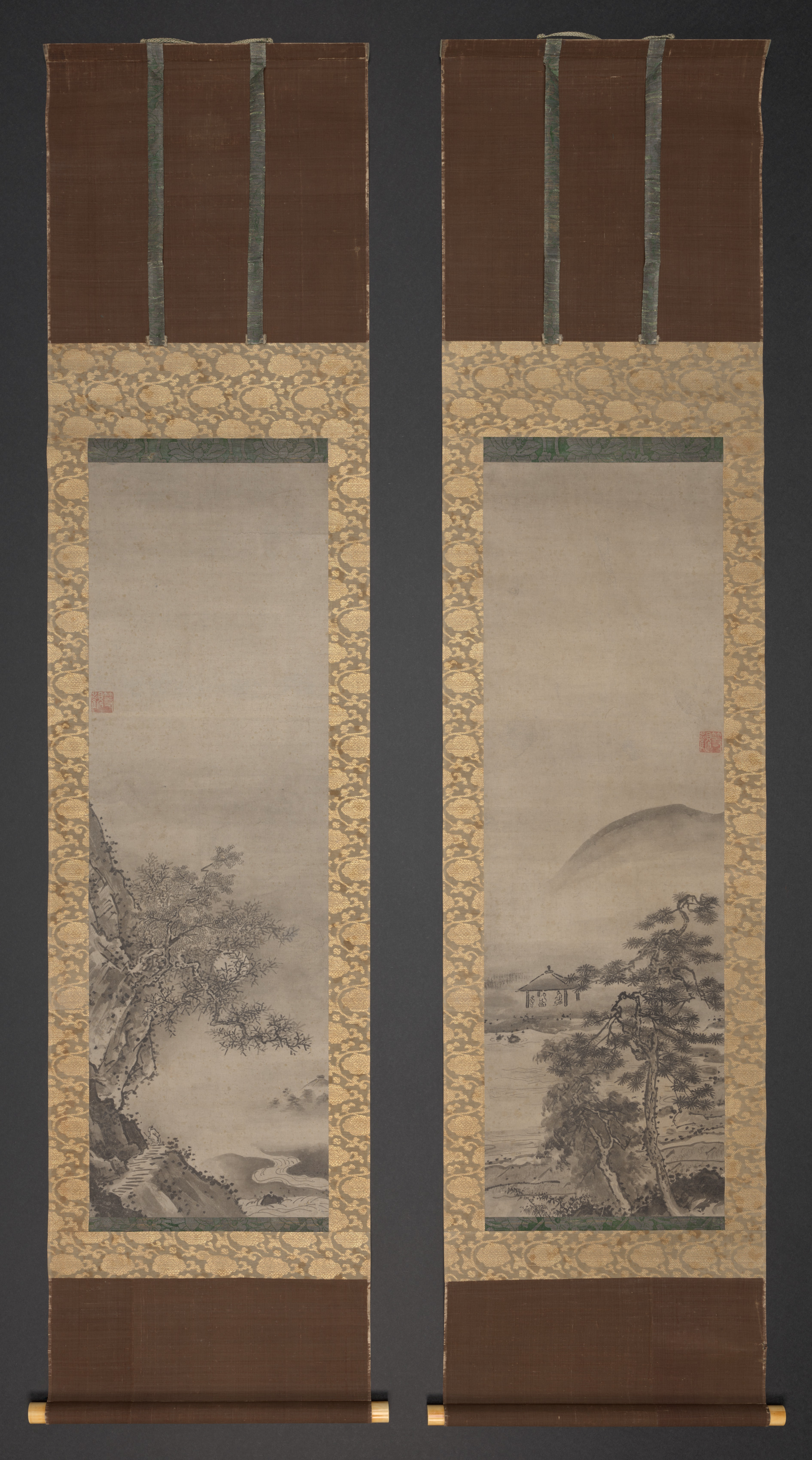 Shūgetsu Tōkan, Landscapes with Figures