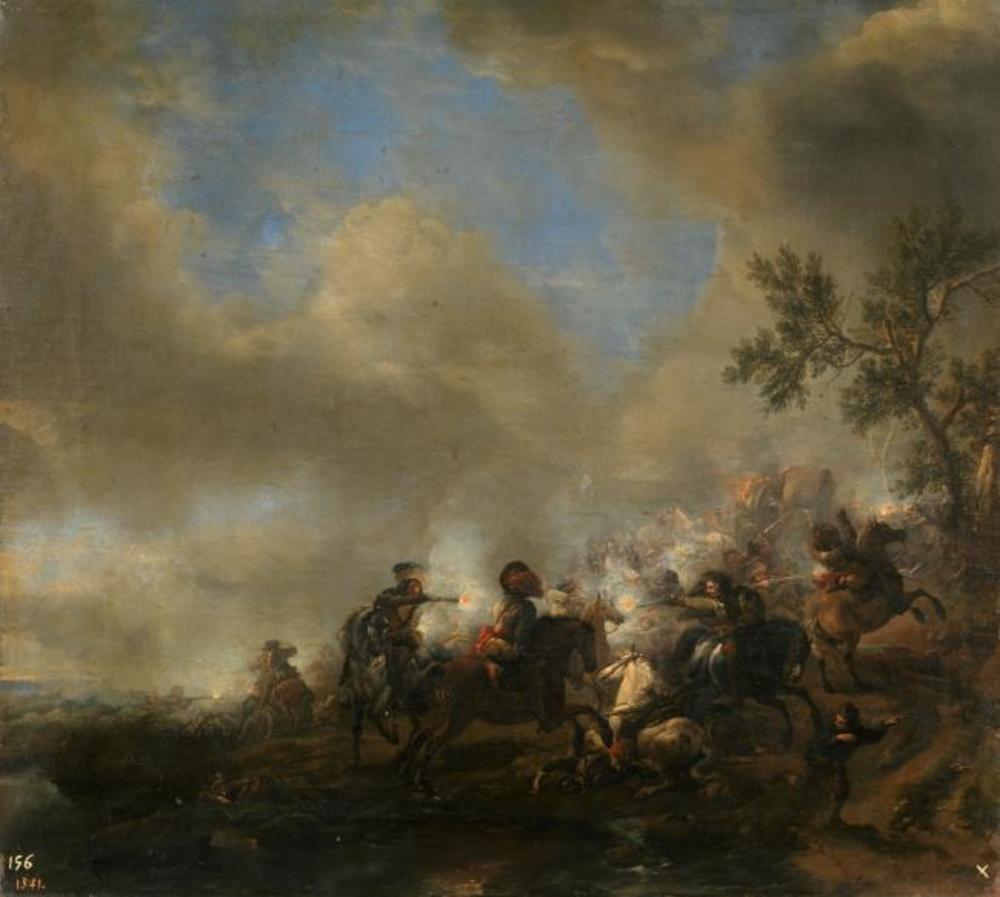 Philips Wouwerman, Cavalry Combat