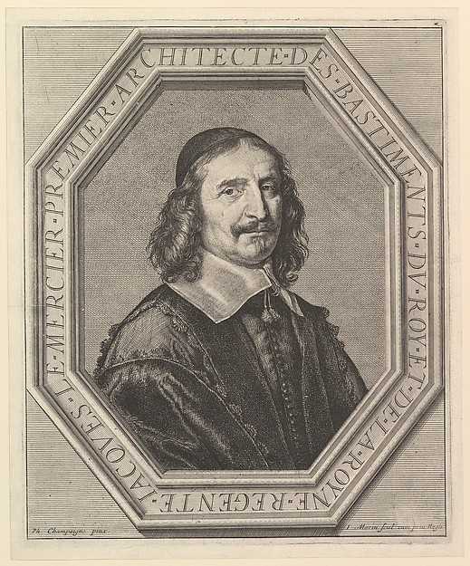 Jean Morin, Jacques Le Mercier, architecte du roi